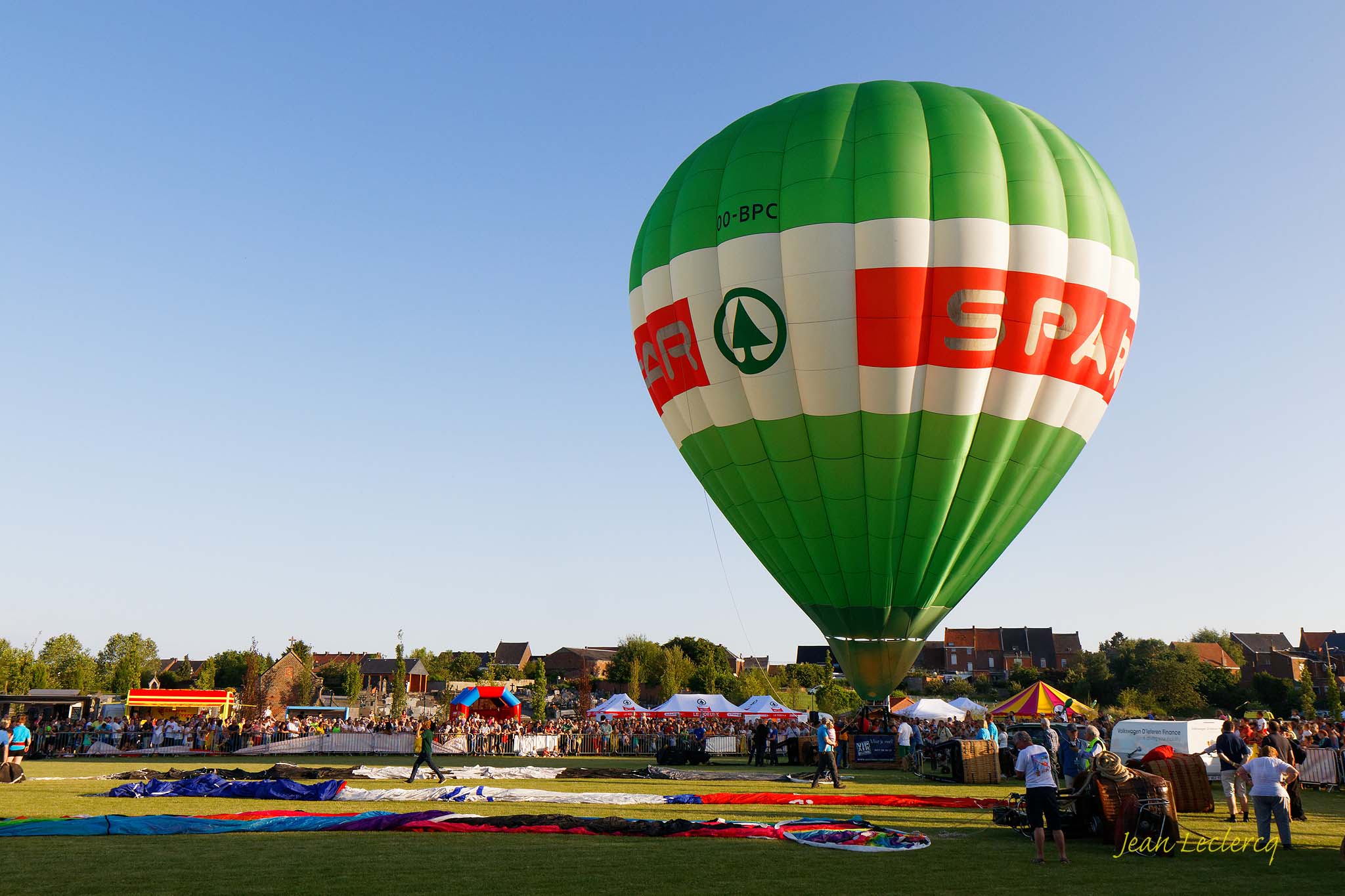 Montgolfière en ballon organique