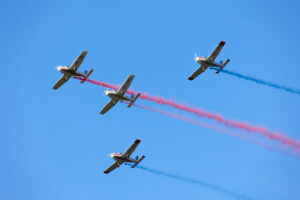 Survol d'avions